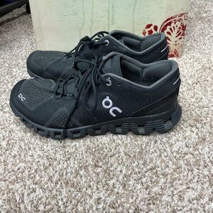 On Running Women's Cloud 2 Athletic Shoes - Black